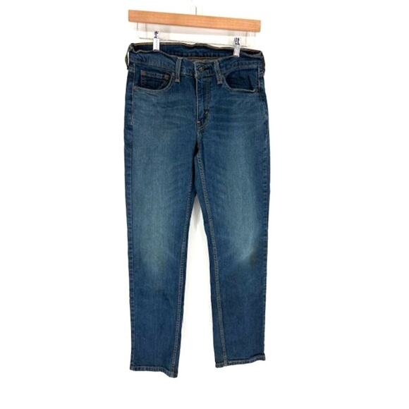 Levi Strauss & Co. Men’s 514 Straight Fit Jeans in Dark Wash – Size 30 x 32 - Picture 1 of 6